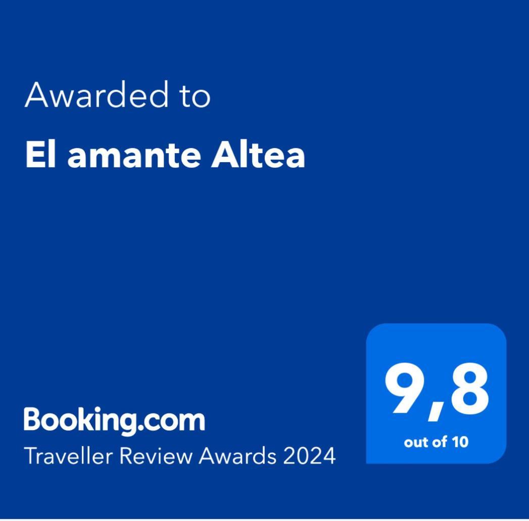 Precioso Apartamento Boutique El Amante (Adults Only) Altea Extérieur photo